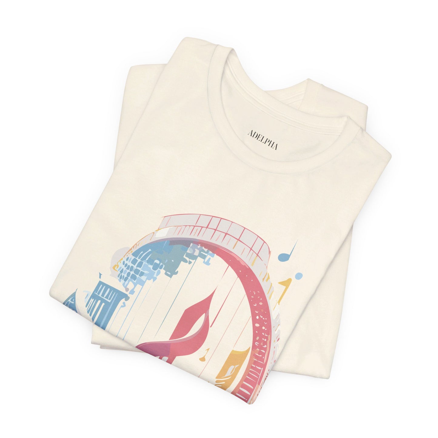 T-shirt en coton naturel - Collection Musique