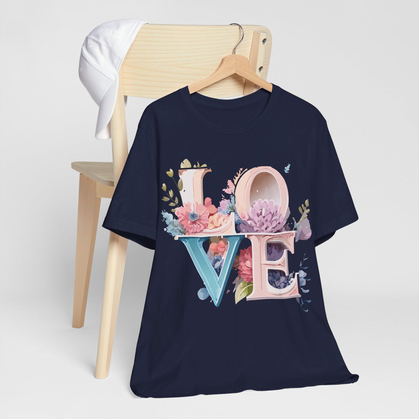 T-shirt en coton naturel - Collection Love Story