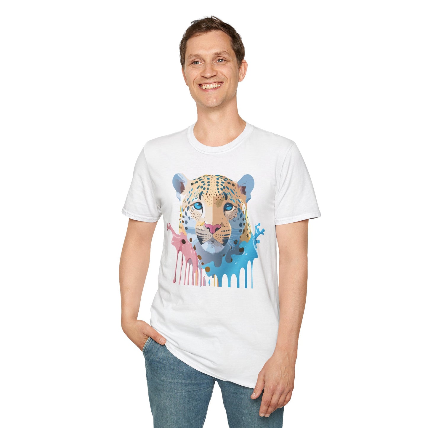 Cheetah Shirt, Shirt with Cheetah, Cheetah Tee, Shirt with Animals