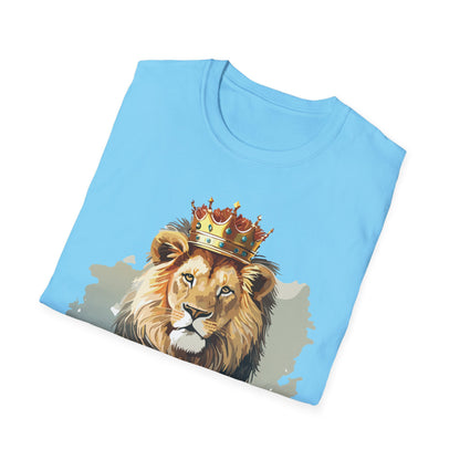 Lion Shirt Unisex Animal Tee Gildan Softstyle 64000 Comfort Fit