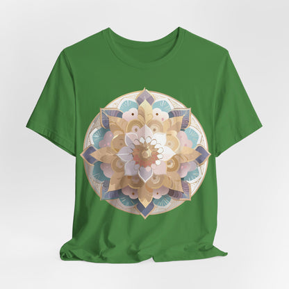 Natural Cotton Tee Shirt - Medallion Collection Printify