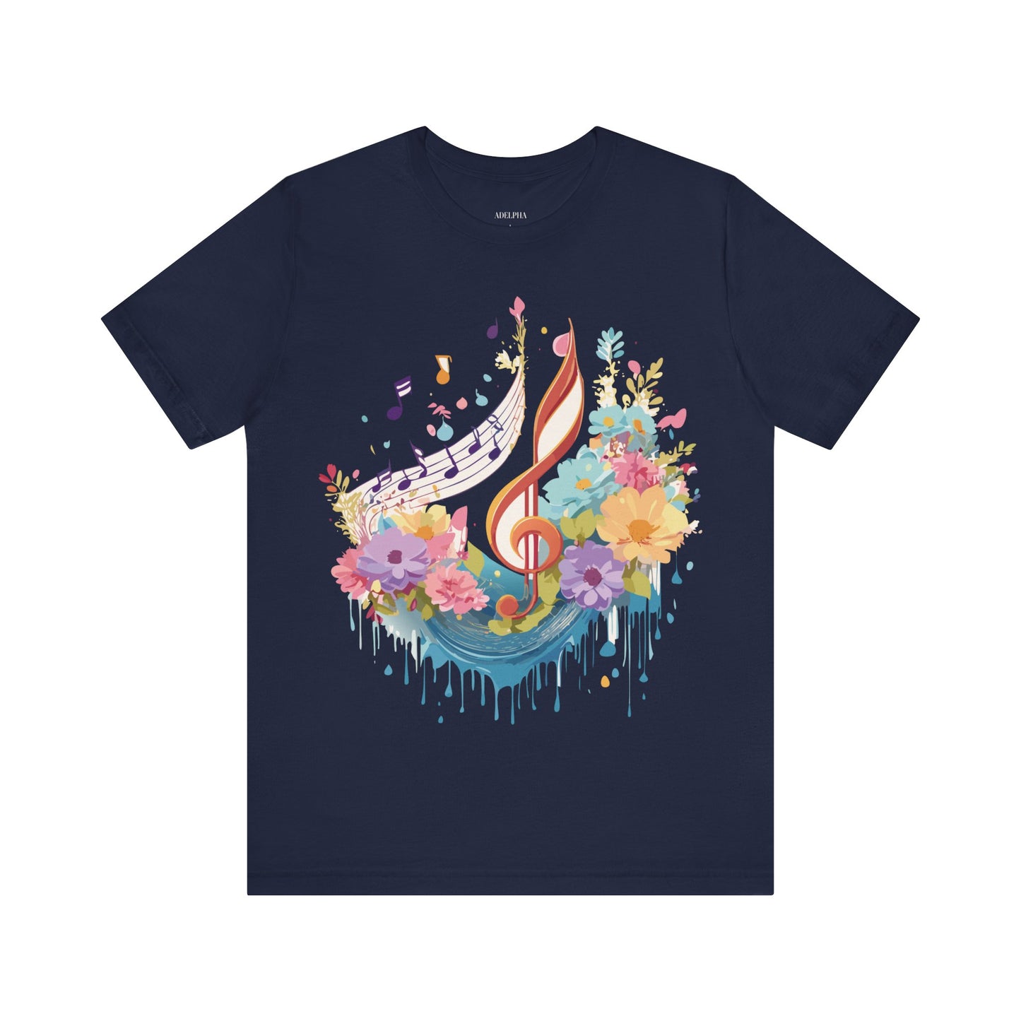 Natural Cotton Tee Shirt - Music Collection