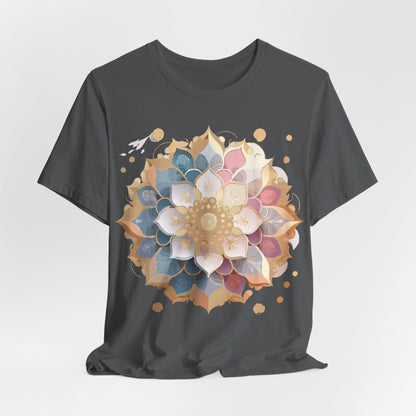 Natural Cotton Tee Shirt - Medallion Collection Printify