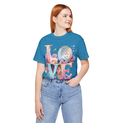 Natural Cotton Tee Shirt - Love Story Collection Printify