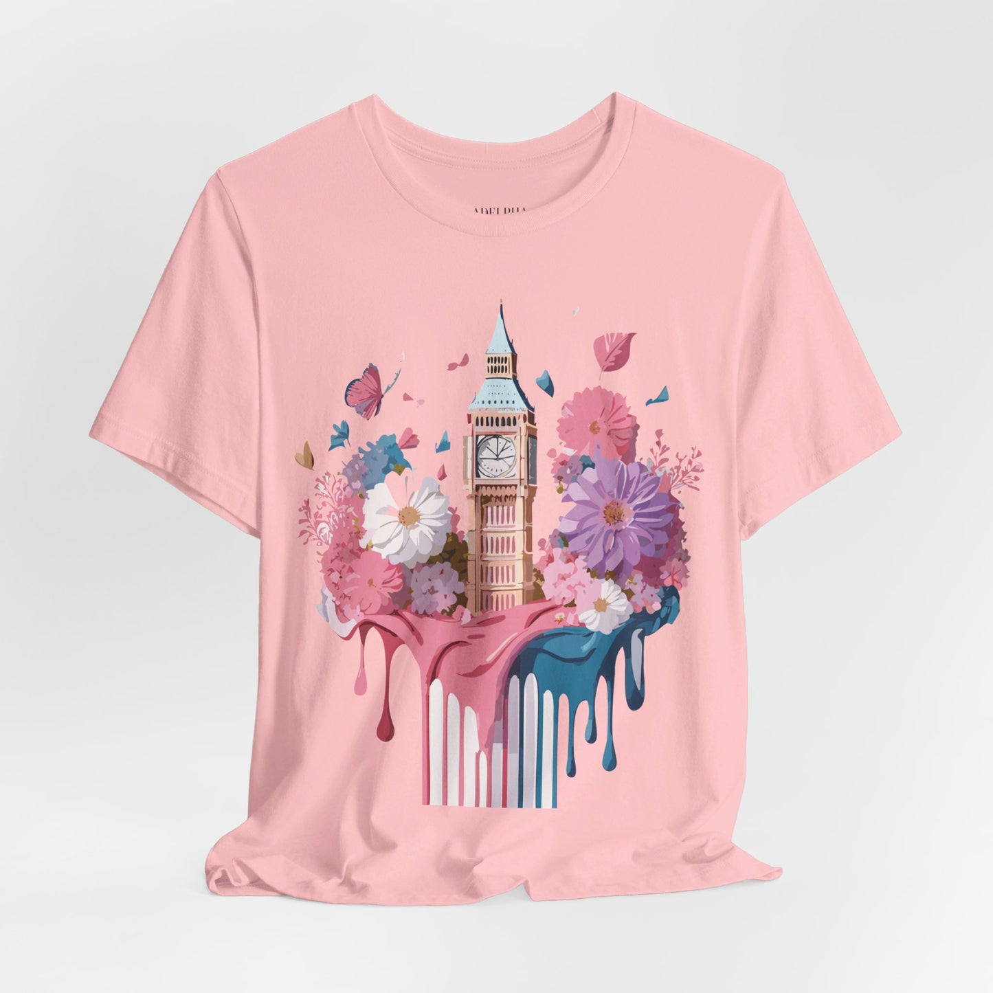 Natural Cotton Tee Shirt - Beautiful Places Collection - London