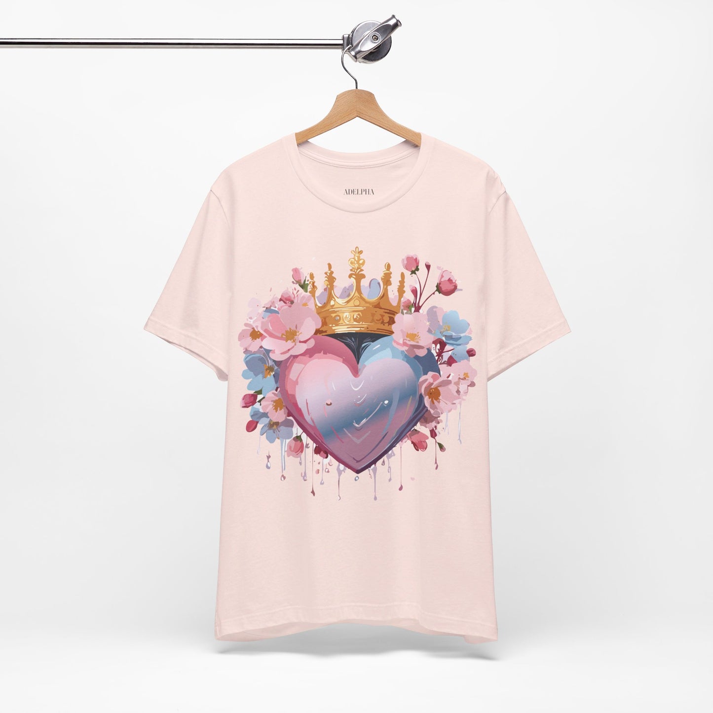 T-shirt en coton naturel - Collection Love story