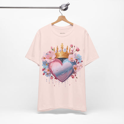 Natural Cotton Tee Shirt - Love story Collection Printify