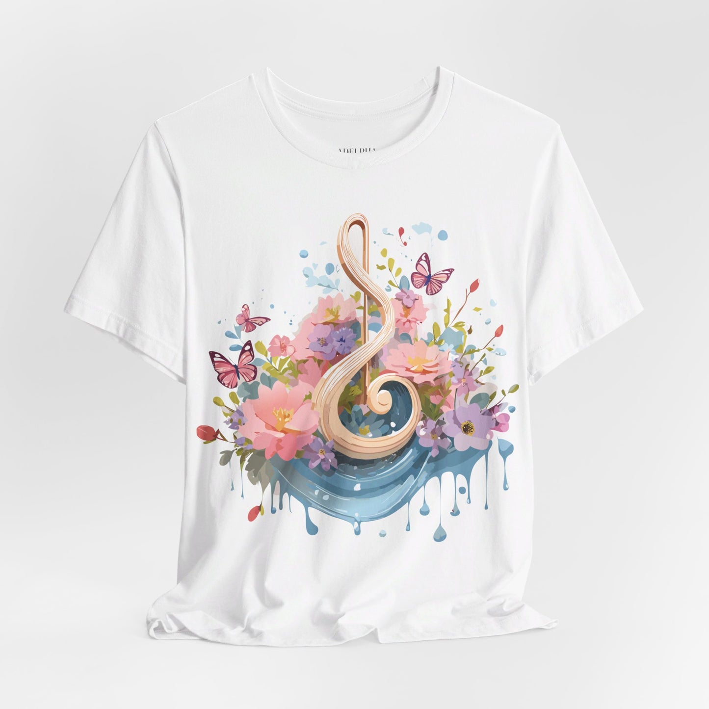 T-shirt en coton naturel - Collection Musique