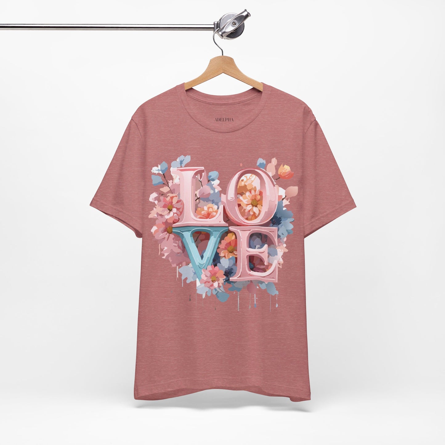 T-Shirt aus natürlicher Baumwolle – Love Story-Kollektion