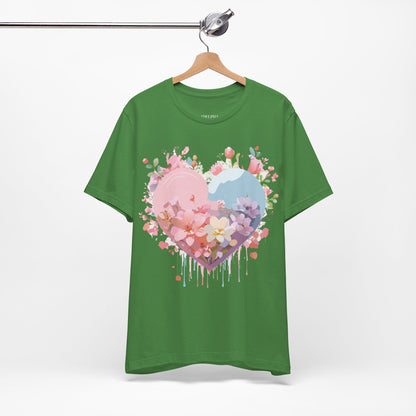 Natural Cotton Tee Shirt - Love Story Collection Printify