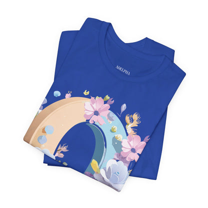 Natural Cotton Tee Shirt - Letters Collection - O Printify