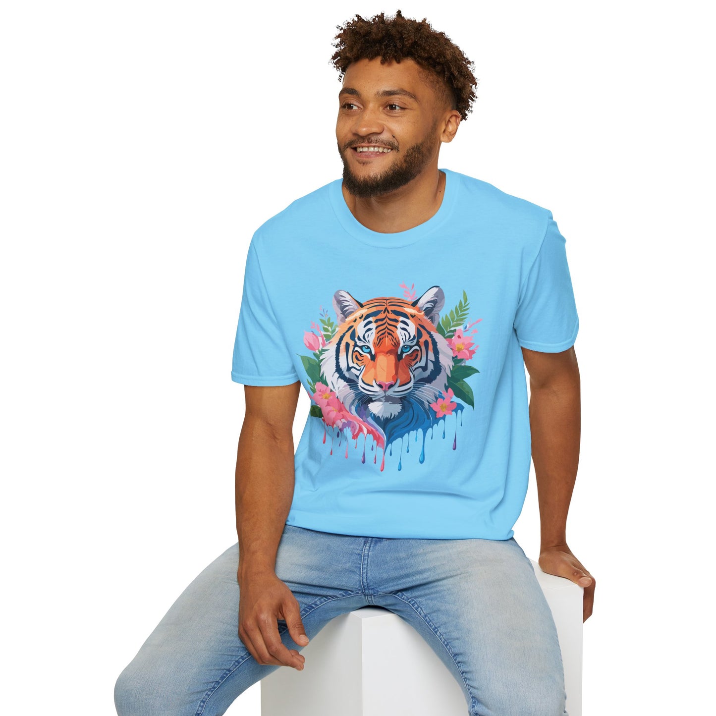 Tiger Shirt, Shirt with Tiger, Animal Tee, Shirt with Animals