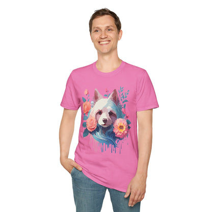 Dog Shirt Unisex Softstyle Cotton Tee Gildan 64000 With Animal Designs