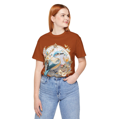 Natural Cotton Tee Shirt - Medallion Collection Printify