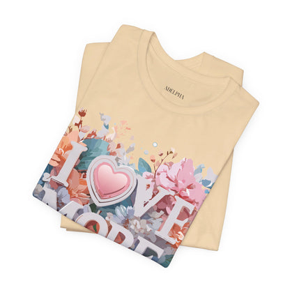 Natural Cotton Tee Shirt - Love story Collection Printify