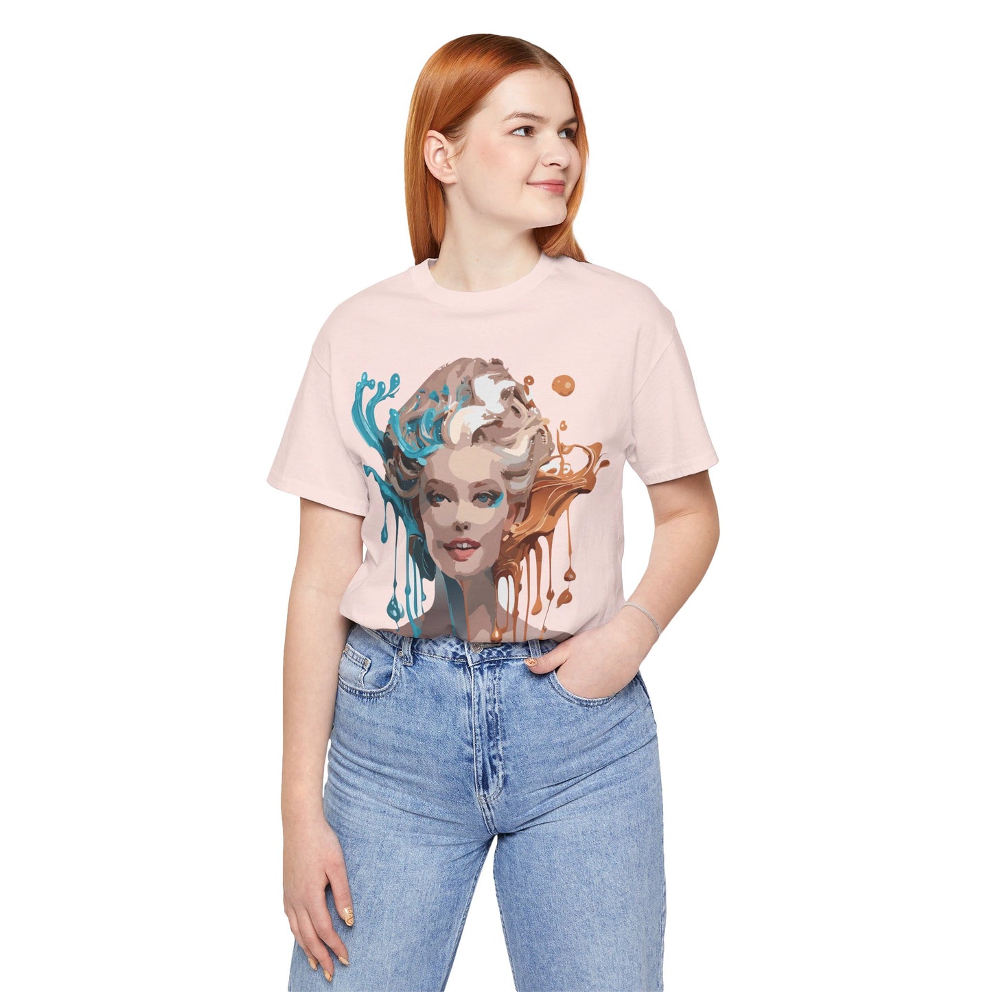 Natural Cotton Tee Shirt - Queen Collection