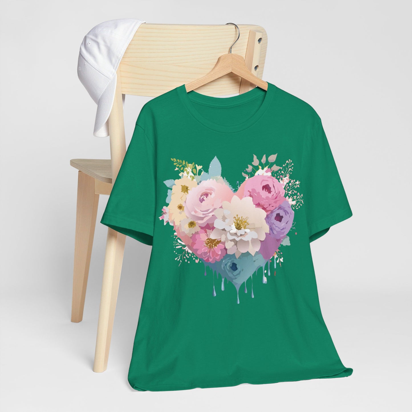 Natural Cotton Tee Shirt - Love Story Collection