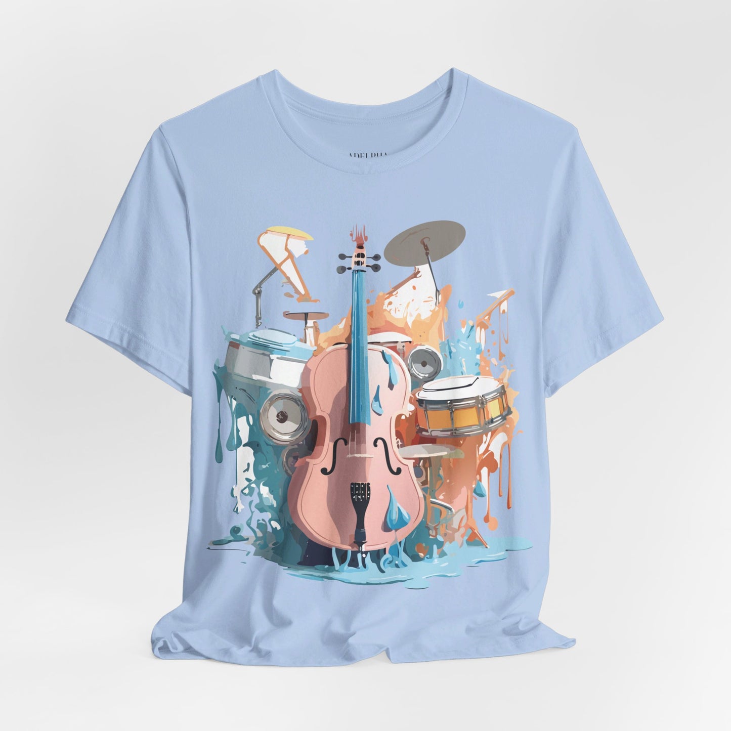 Natural Cotton Tee Shirt - Music collection