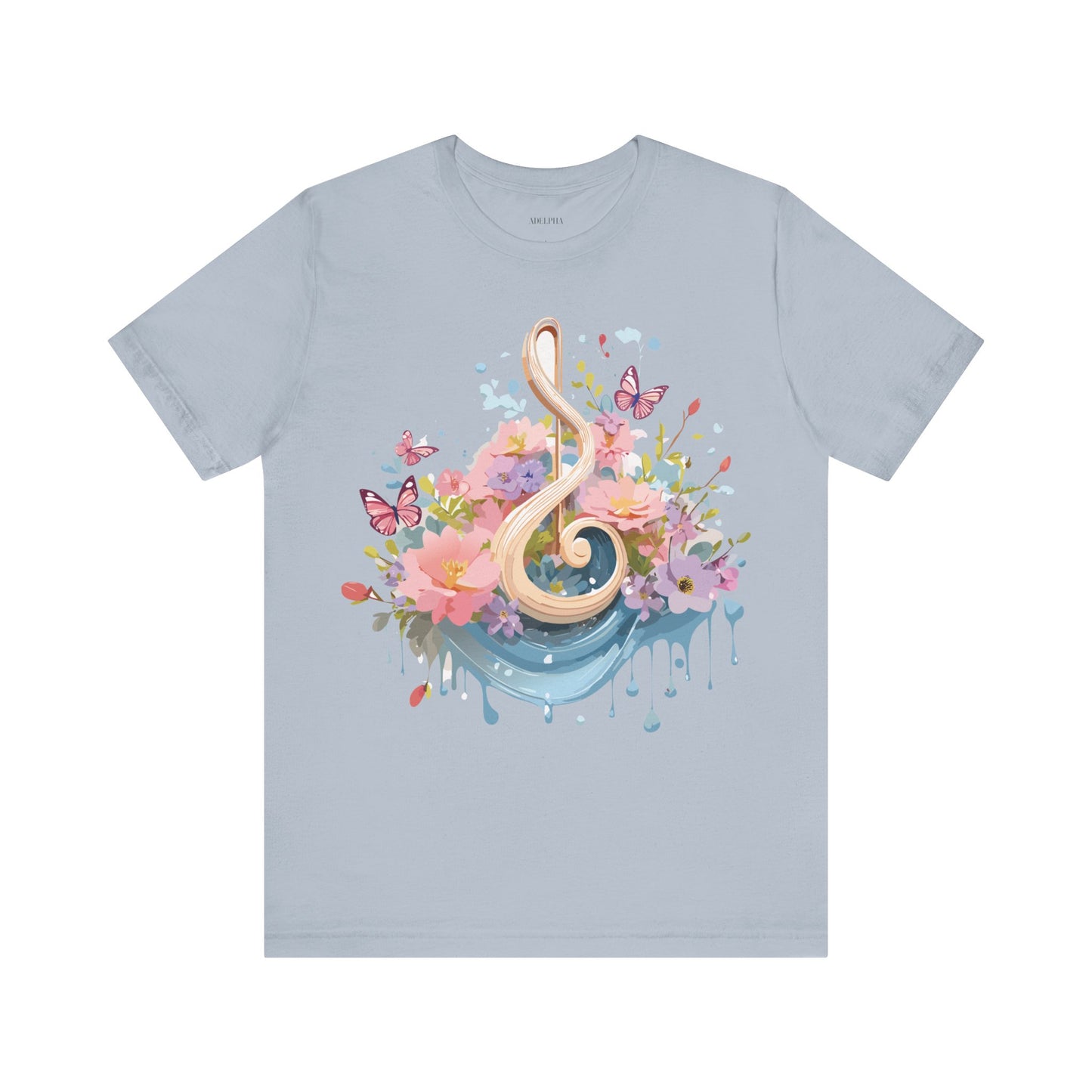 T-shirt en coton naturel - Collection Musique