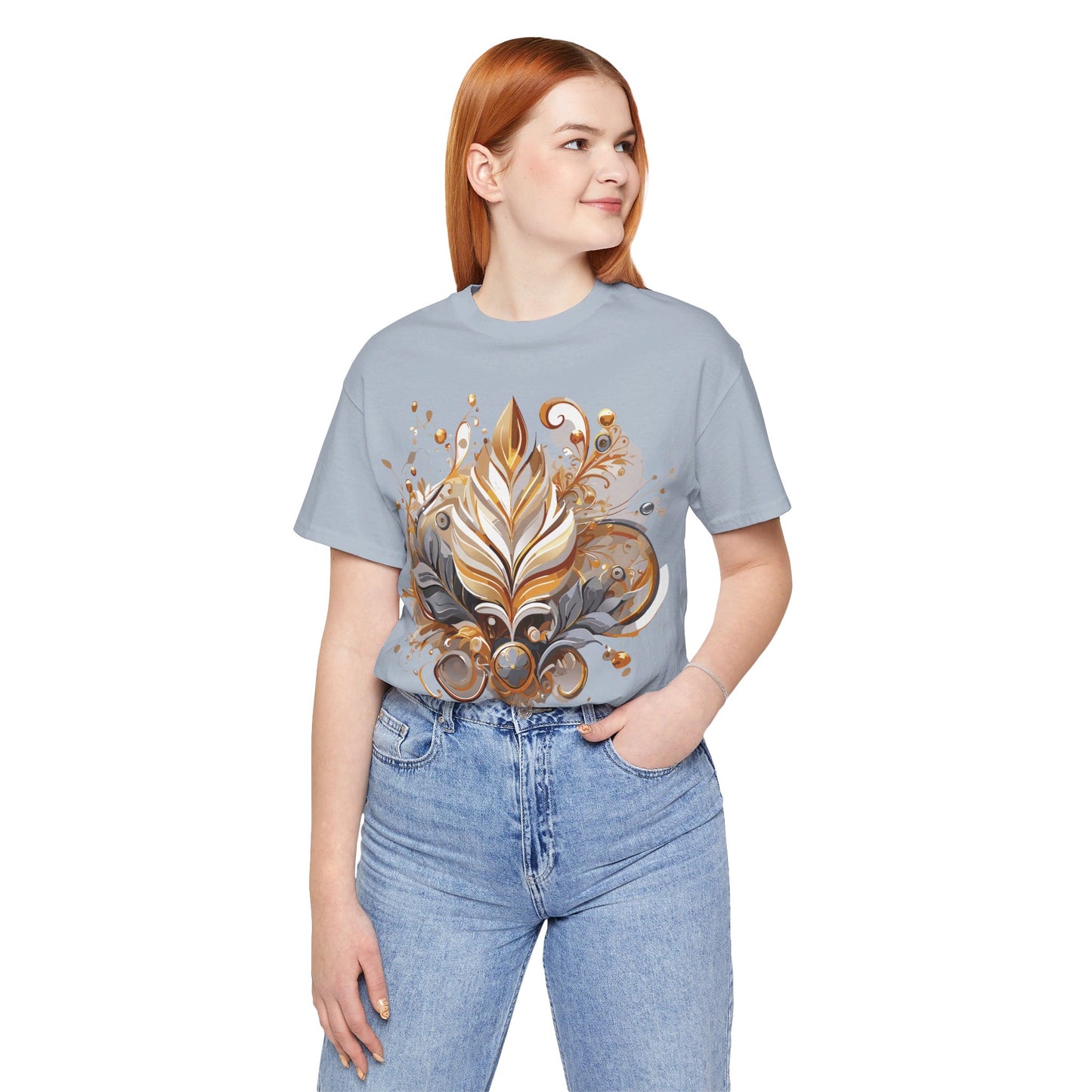 T-Shirt aus natürlicher Baumwolle – Queen Collection