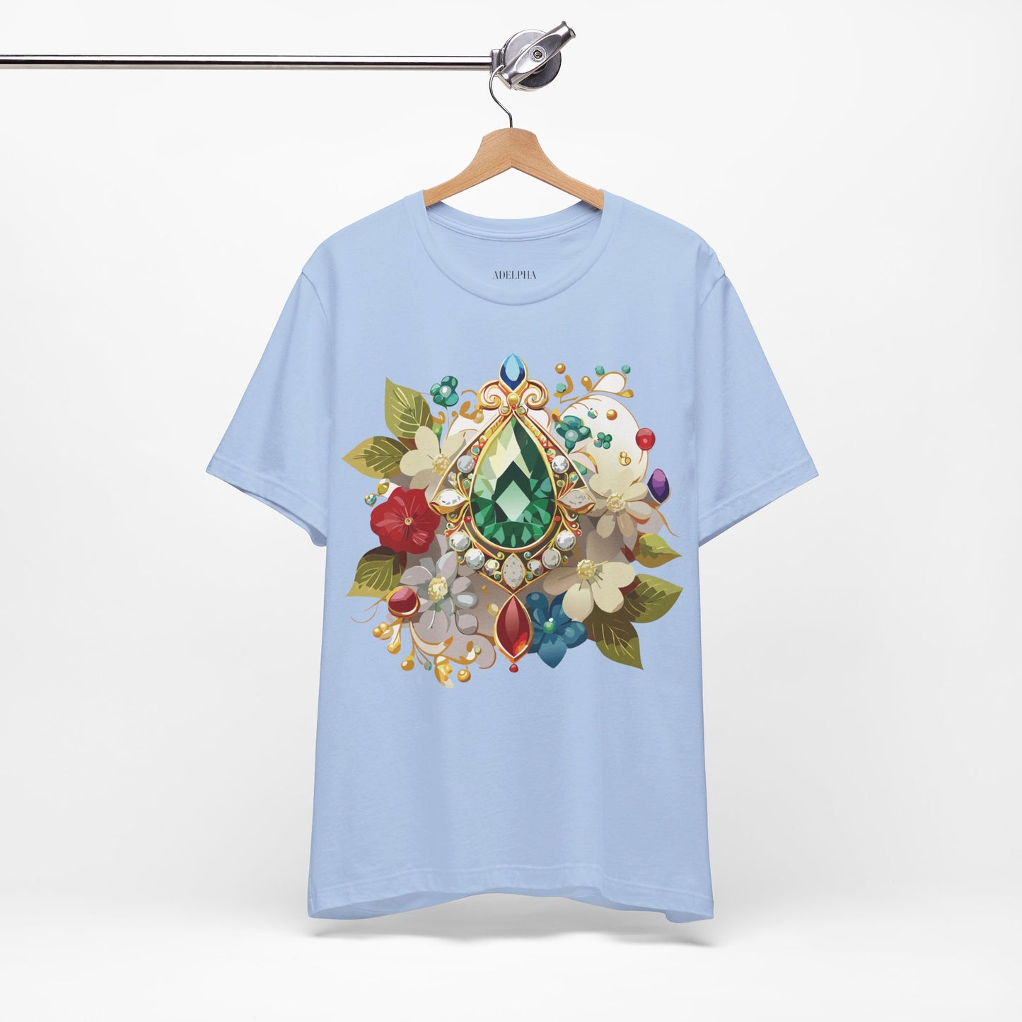 T-Shirt aus natürlicher Baumwolle – Queen Collection