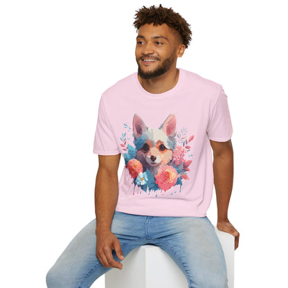 Dog Shirt Unisex Animal Print Tee With Cute Dog Designs And Comfort