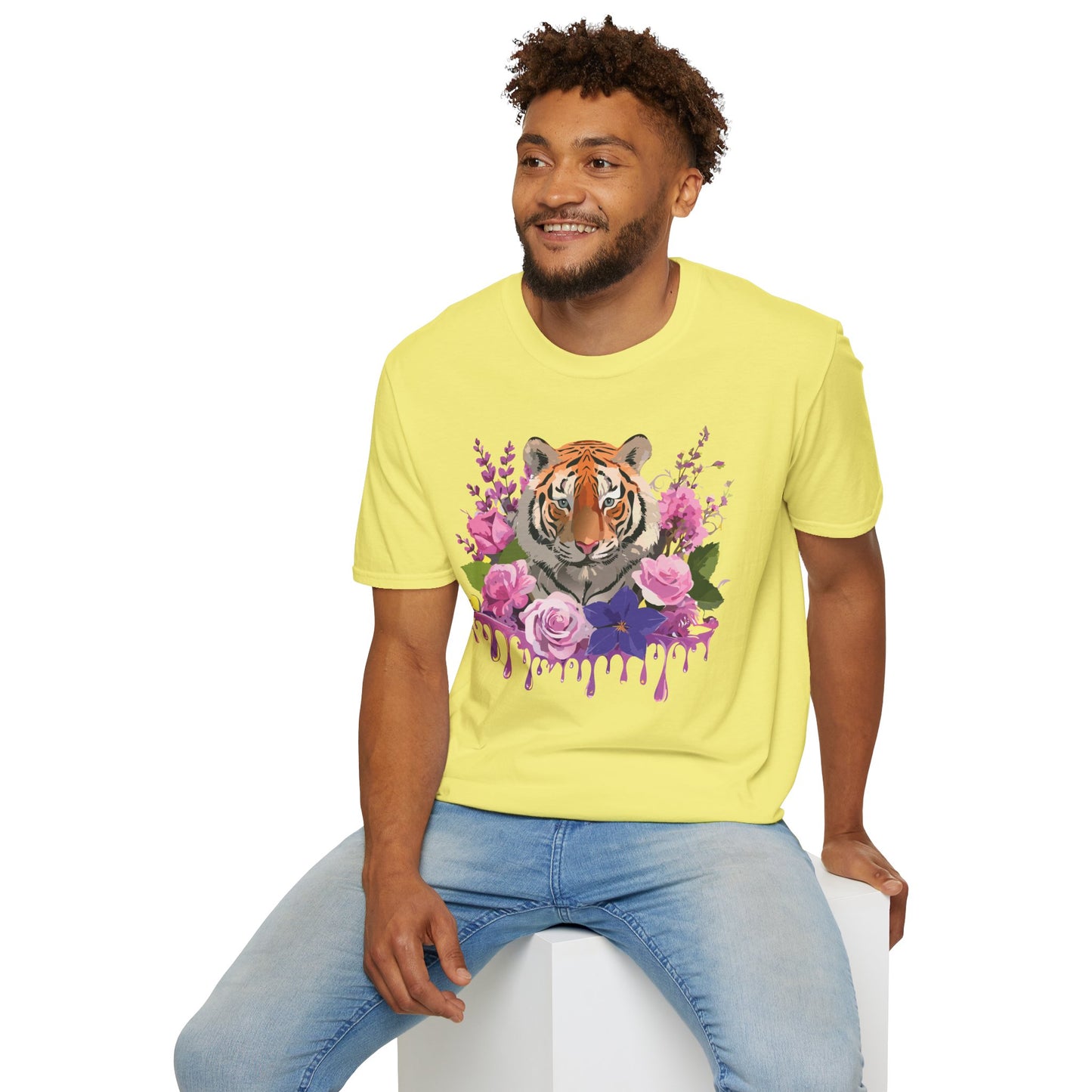 Tiger Shirt, Shirt with Tiger, Animal Tee, Shirt with Animals