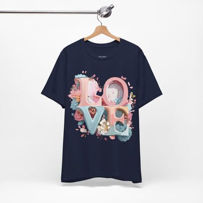 Natural Cotton Tee Shirt - Love Story Collection Printify