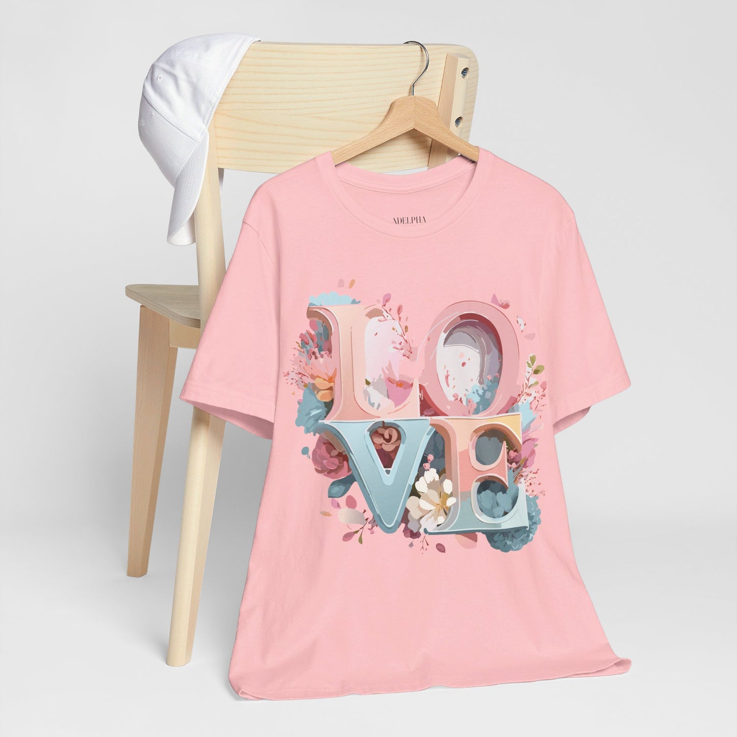 Natural Cotton Tee Shirt - Love story Collection