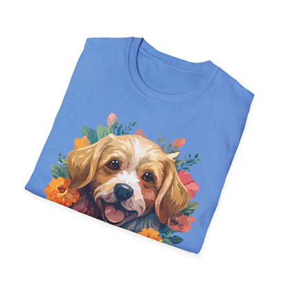 Dog Shirt Unisex Animal Tee Softstyle 64000 Gildan Cotton Tee