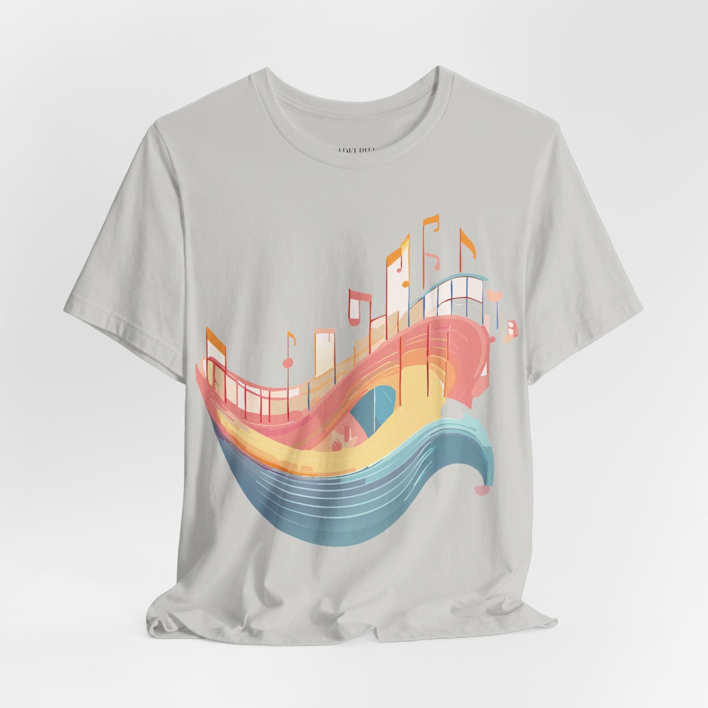 T-shirt en coton naturel - Collection Musique