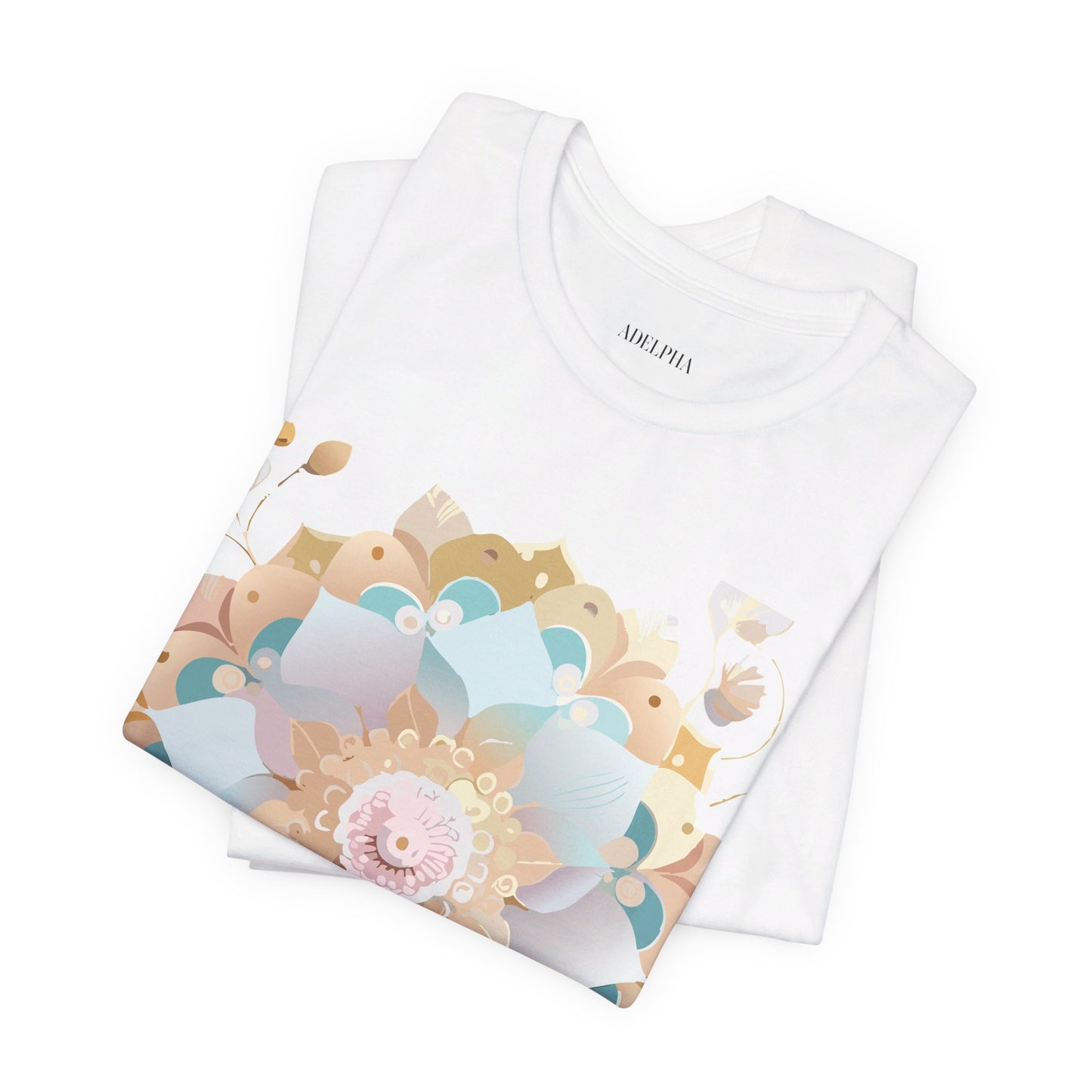 T-shirt en coton naturel - Collection Médaillon