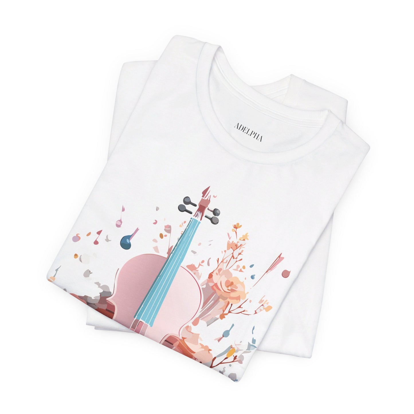 Natural Cotton Tee Shirt - Music collection