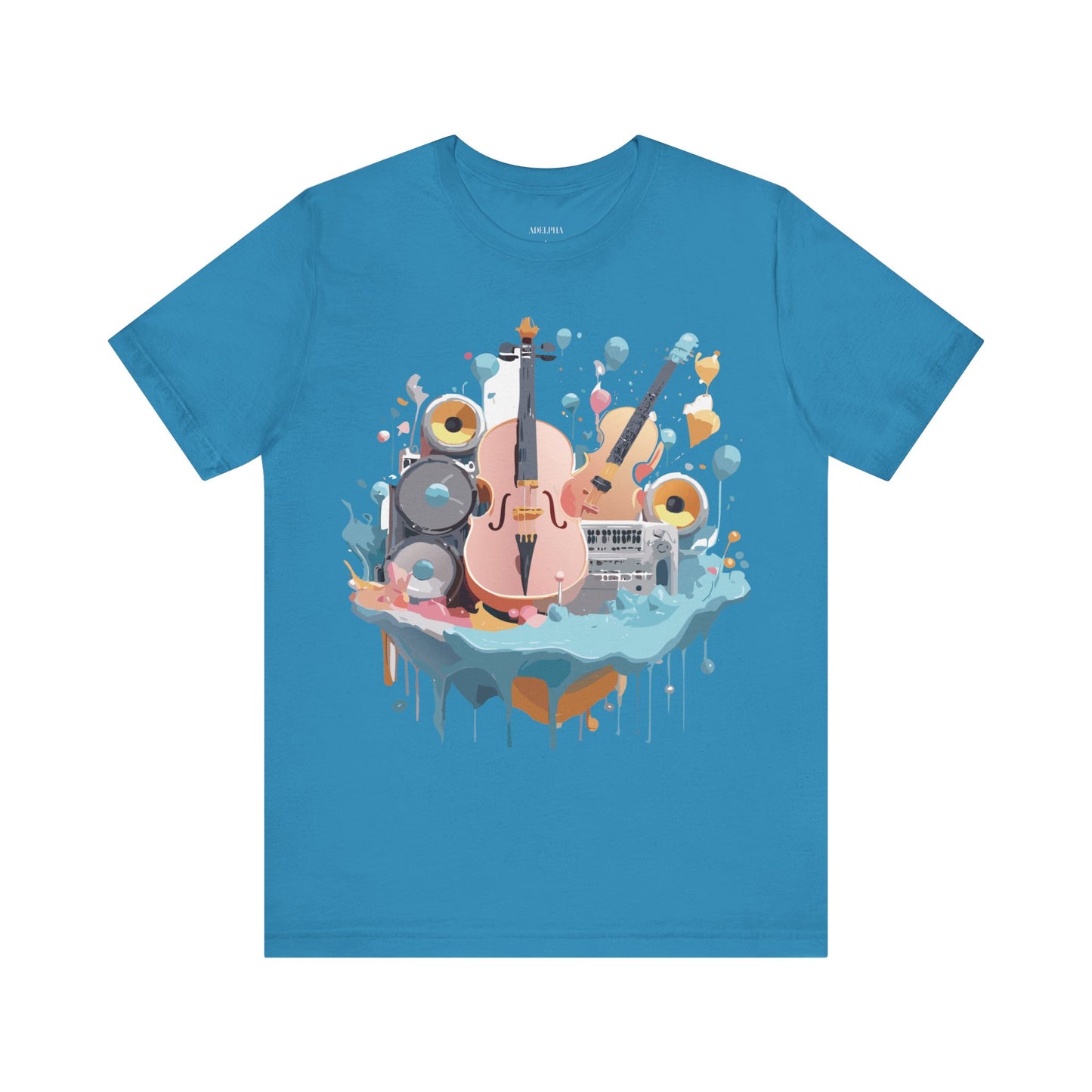 Natural Cotton Tee Shirt - Music Collection