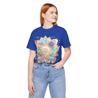 Natural Cotton Tee Shirt - Medallion Collection Printify