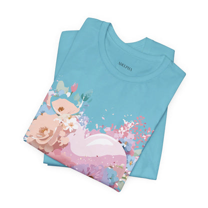 Natural Cotton Tee Shirt - Love story Collection Printify