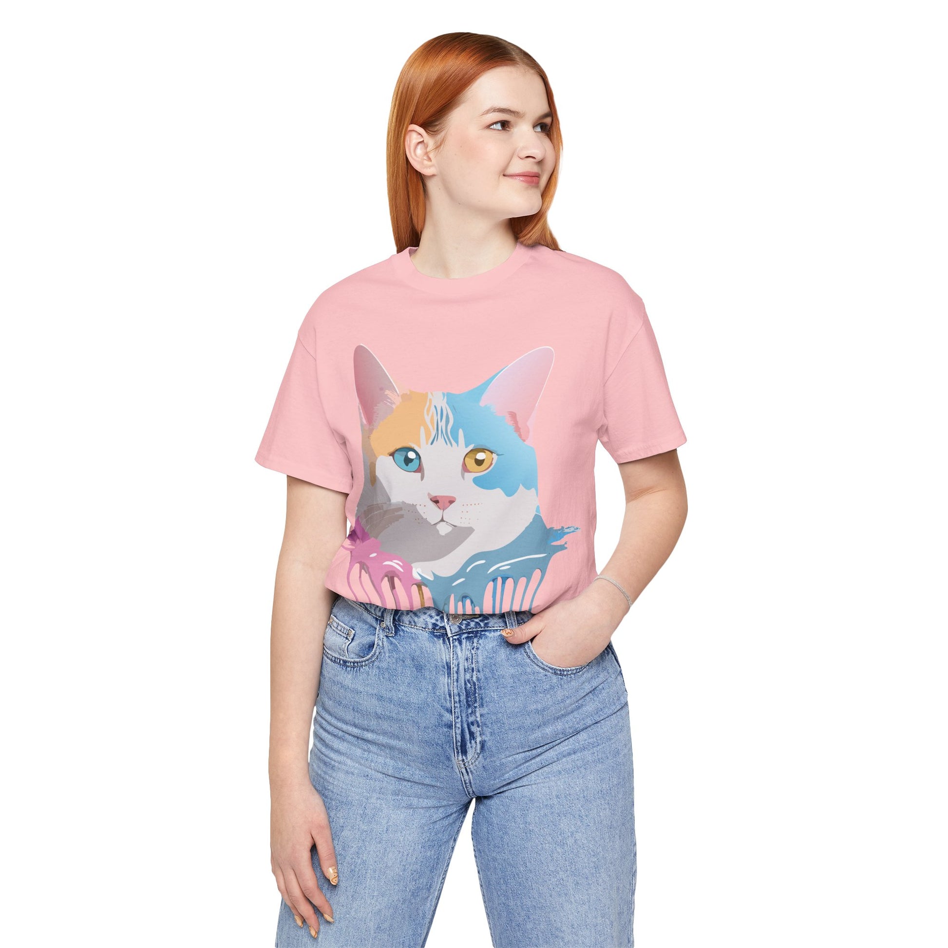 Cat Shirt, Shirt with Cat - ADELPHA