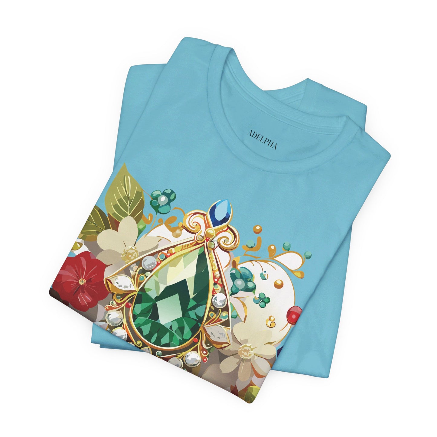 T-shirt en coton naturel - Collection Queen