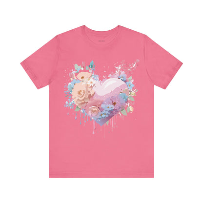 Natural Cotton Tee Shirt - Love story Collection Printify