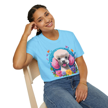 Dog Shirt With Animals Unisex Softstyle Tee 100 Percent Cotton Gildan 64000