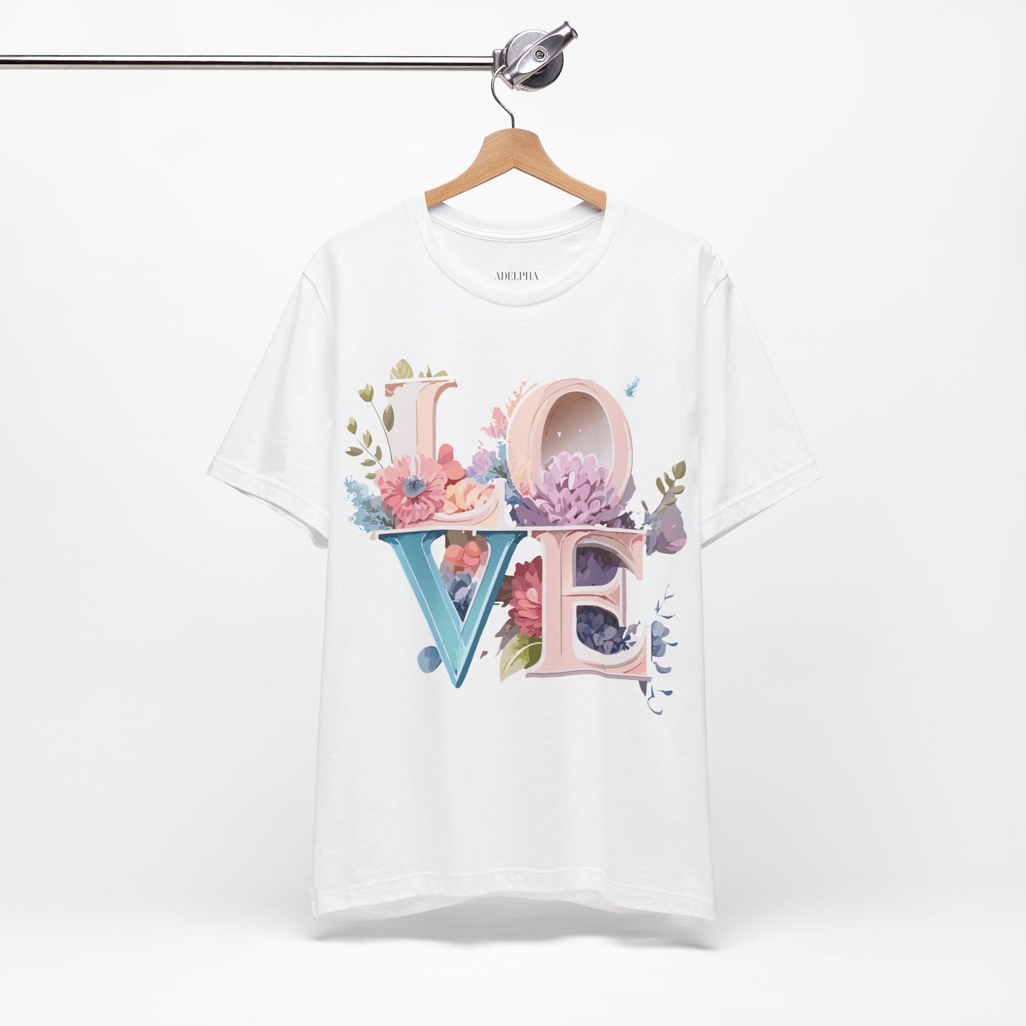 T-shirt en coton naturel - Collection Love story