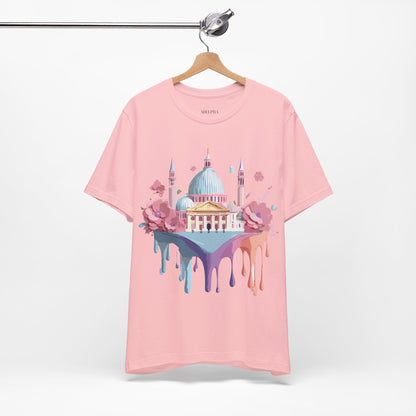 Natural Cotton Tee Shirt - Beautiful Places Collection - Venice Printify