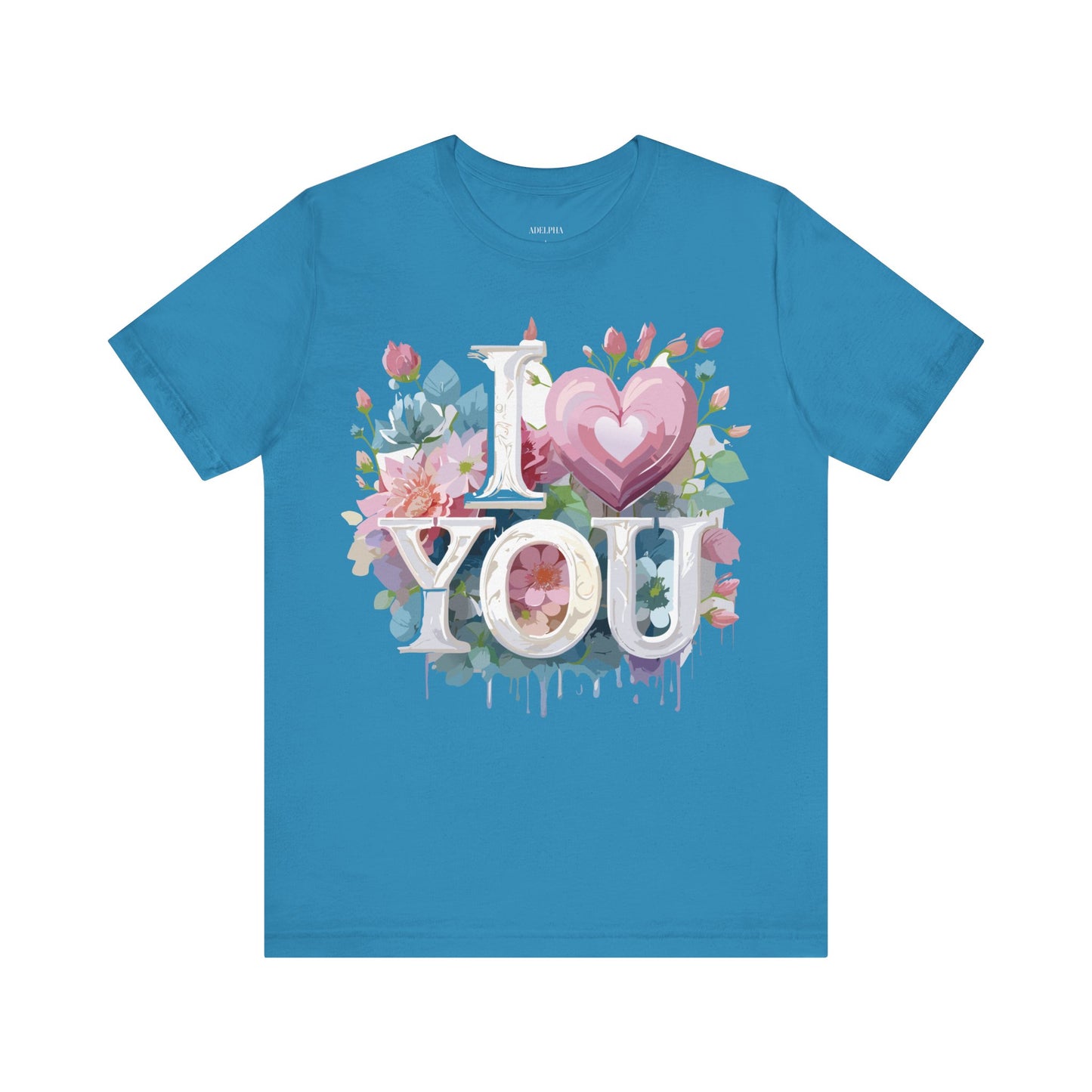 T-shirt en coton naturel - Collection Love Story