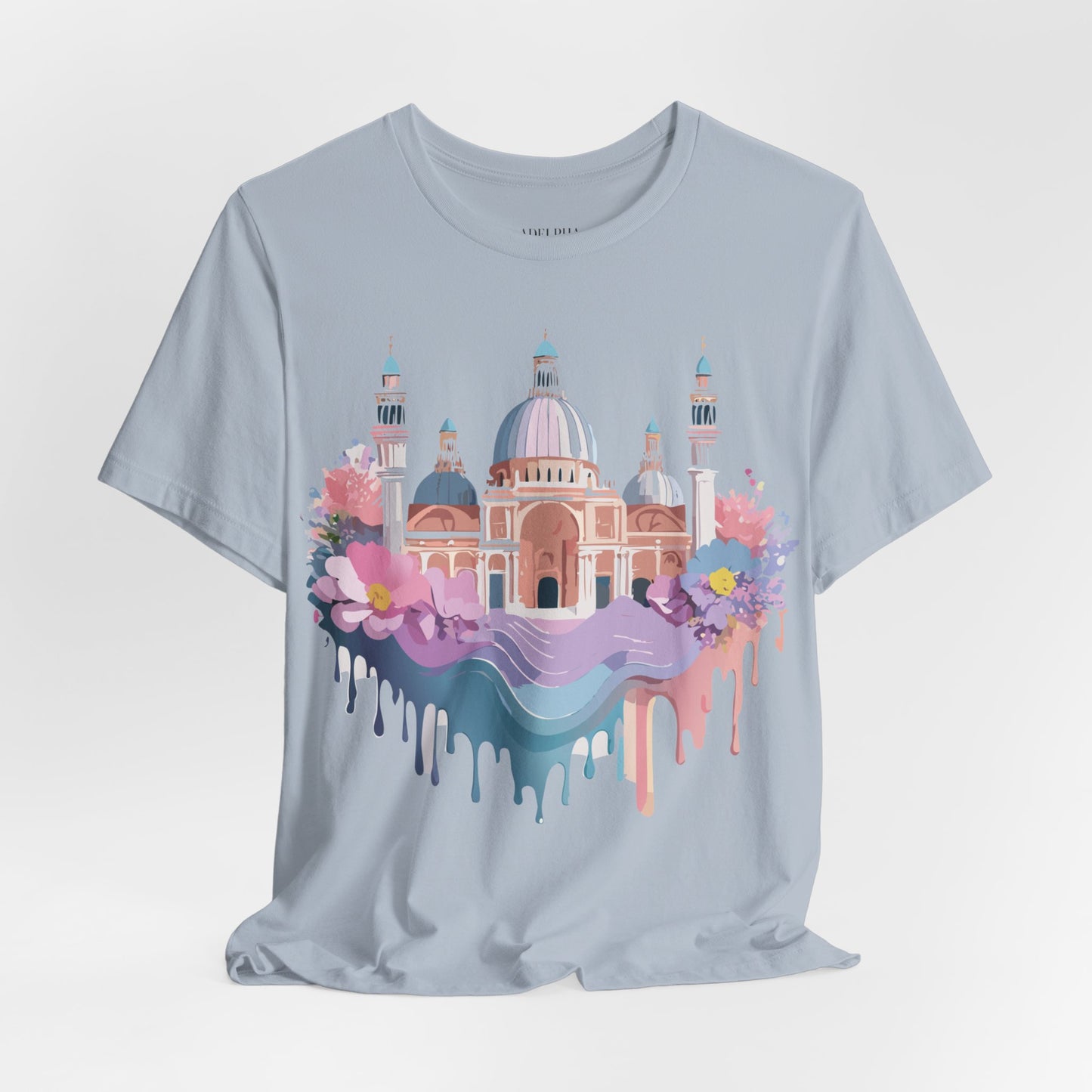 Natural Cotton Tee Shirt - Beautiful Places Collection - Venice