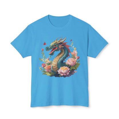 Dragon Art T Shirt Unisex Graphic Tee With Dragon Print HD Cotton