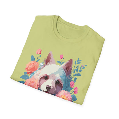 Dog Shirt Unisex Softstyle Cotton Tee Gildan 64000 With Animal Designs