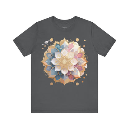 Natural Cotton Tee Shirt - Medallion Collection Printify