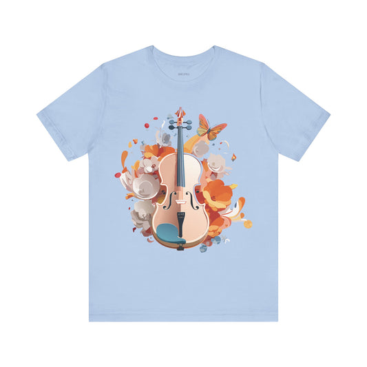 Natural Cotton Tee Shirt - Music collection