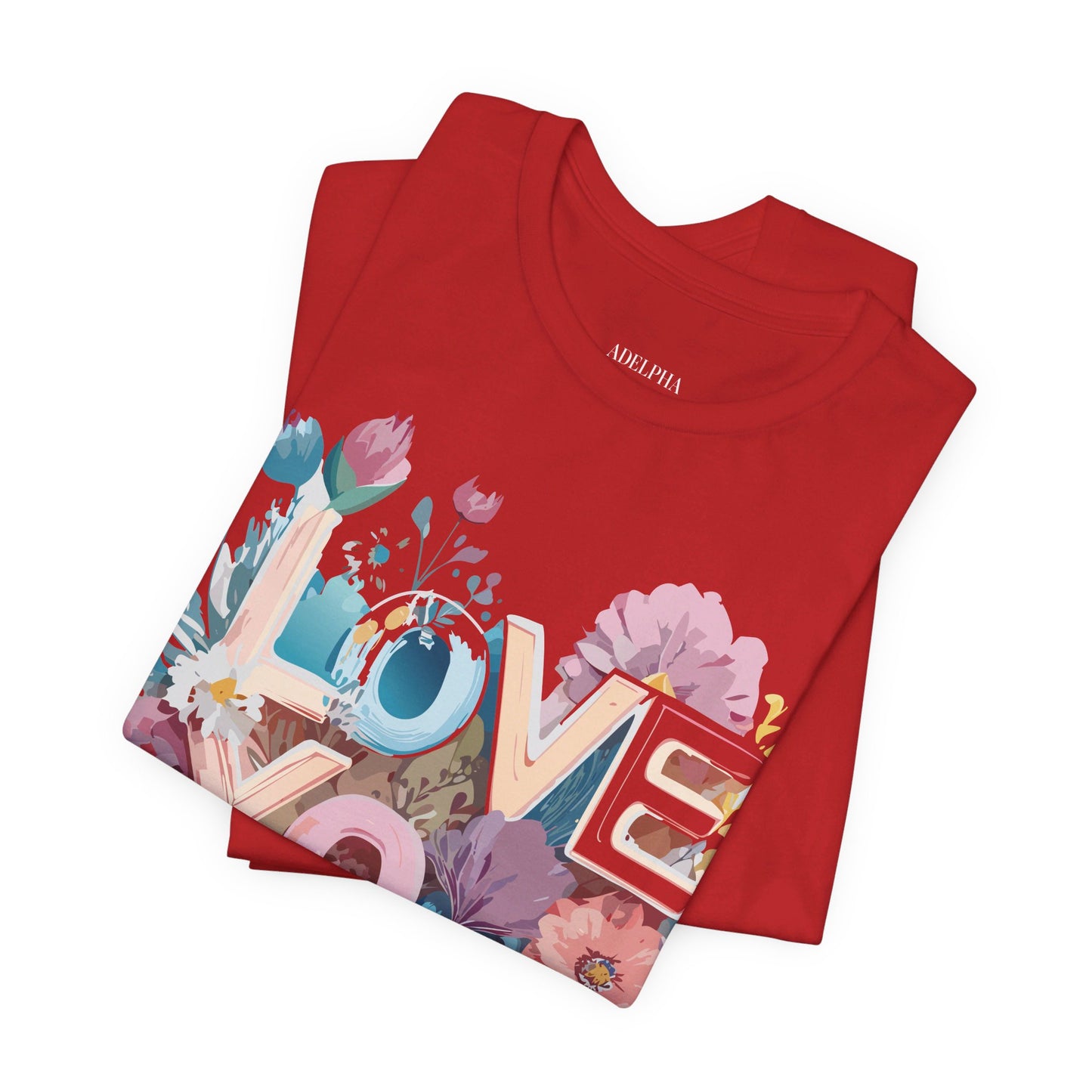 T-shirt en coton naturel - Collection Love Story