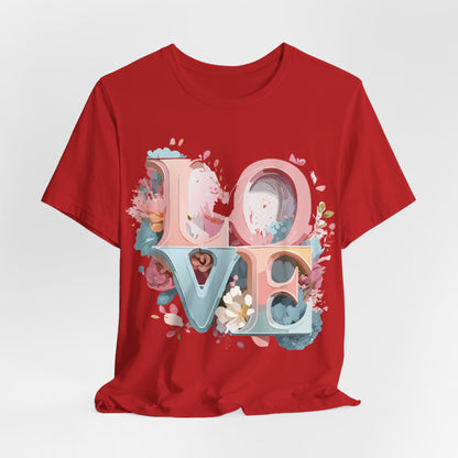 Natural Cotton Tee Shirt - Love Story Collection Printify